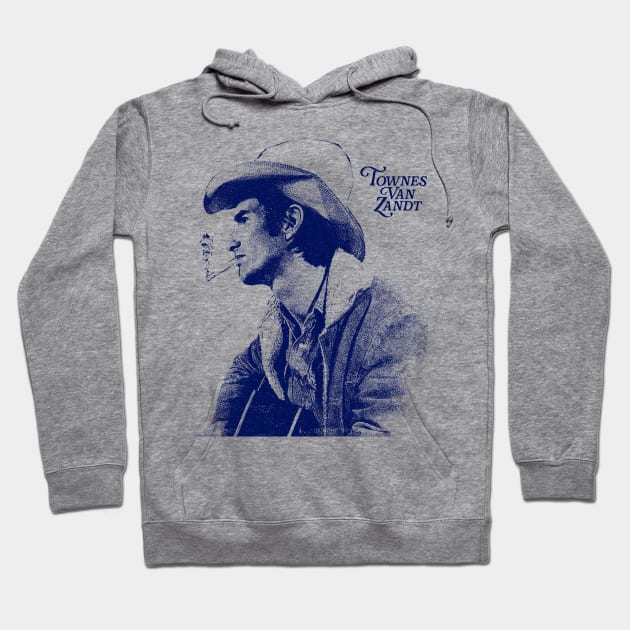 Townes Van Zandt Hoodie by NavyVW